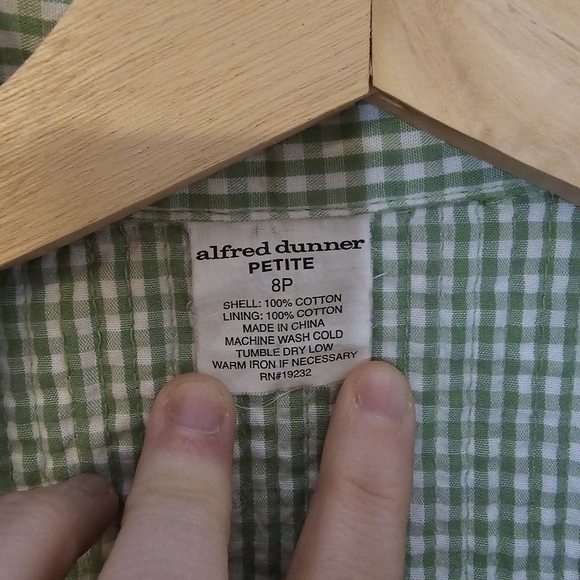 Vintage Alfred Dunner Floral Pink Green Quilted Reversible Jacket, 8 Petite - Picture 4 of 5